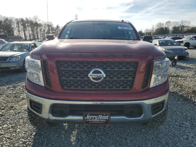 1N6AA1EJ9KN516045 - 2019 NISSAN TITAN S BURGUNDY photo 5