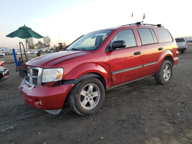 1D8HB48N08F128091 - 2008 DODGE DURANGO SLT RED photo 1