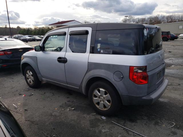 5J6YH28233L035397 - 2003 HONDA ELEMENT DX SILVER photo 2