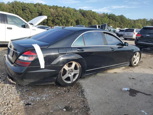 WDDNG71X37A088719 - 2007 MERCEDES-BENZ S 550 BLACK photo 3