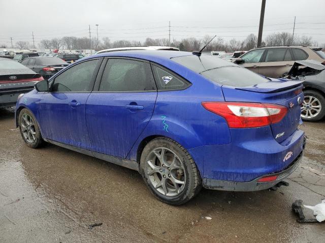 1FADP3F26DL114702 - 2013 FORD FOCUS SE BLUE photo 2