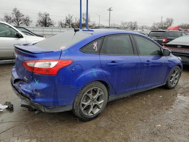 1FADP3F26DL114702 - 2013 FORD FOCUS SE BLUE photo 3