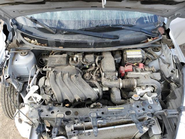 3N1CN7AP8KL866668 - 2019 NISSAN VERSA S SILVER photo 11