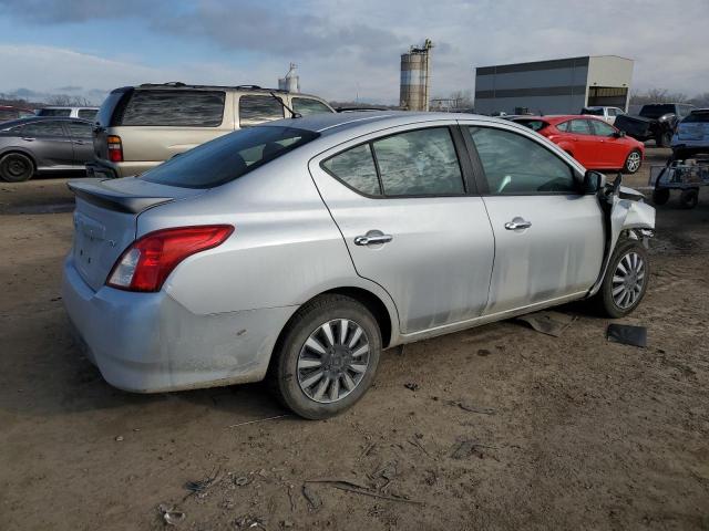 3N1CN7AP8KL866668 - 2019 NISSAN VERSA S SILVER photo 3