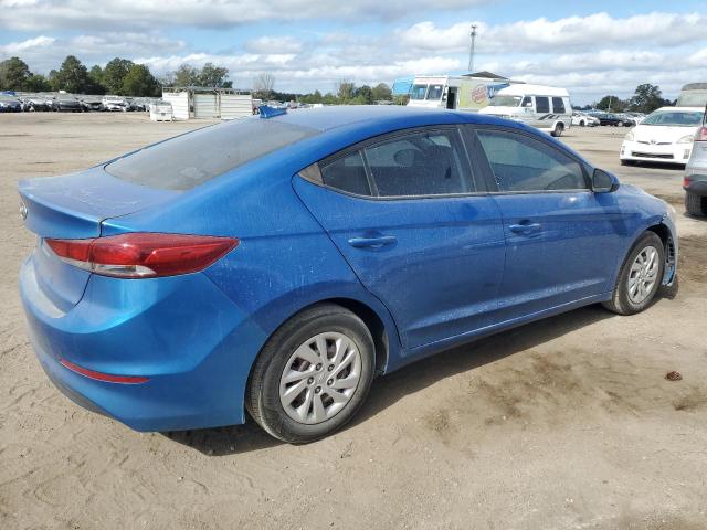 5NPD74LFXHH163290 - 2017 HYUNDAI ELANTRA SE BLUE photo 3