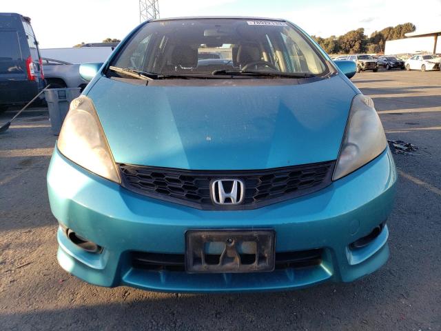 JHMGE8H5XCC025858 - 2012 HONDA FIT SPORT TURQUOISE photo 5