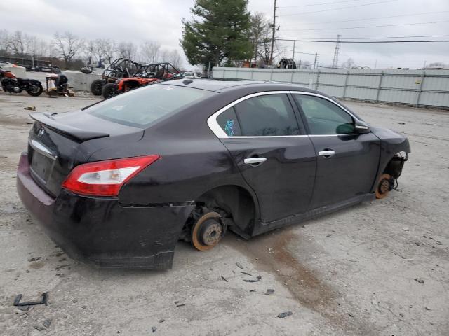 1N4AA5AP4AC824521 - 2010 NISSAN MAXIMA S BLACK photo 3