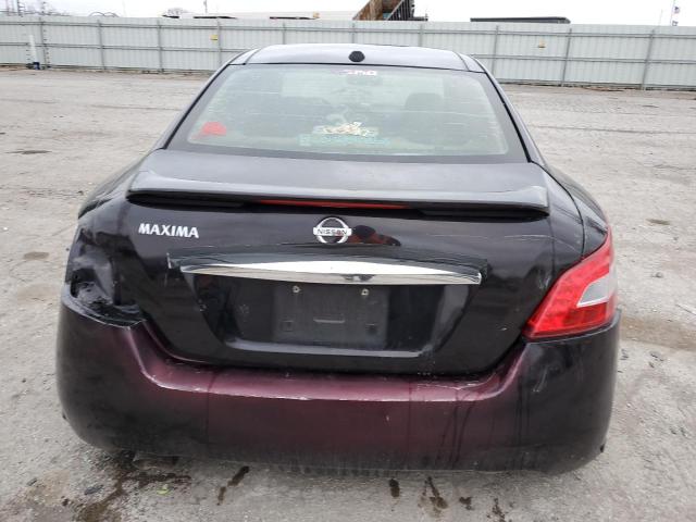 1N4AA5AP4AC824521 - 2010 NISSAN MAXIMA S BLACK photo 6