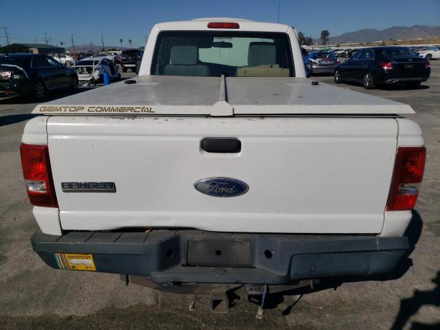 1FTKR1AD1BPB00382 - 2011 FORD RANGER WHITE photo 10