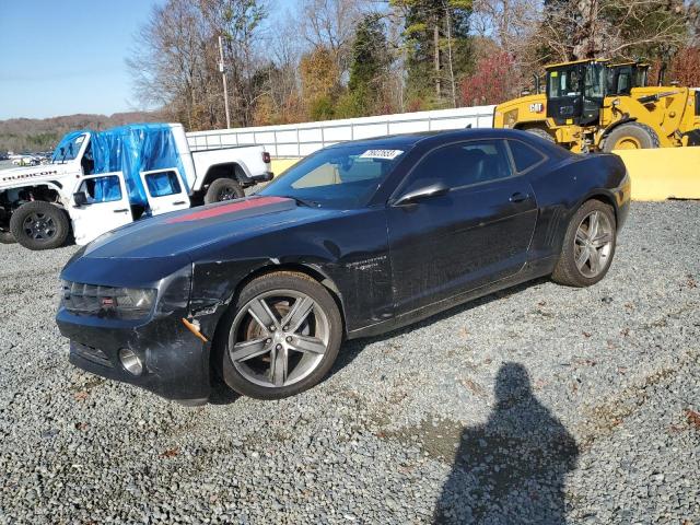 2G1FC1E35C9161778 - 2012 CHEVROLET CAMARO LT BLACK photo 1