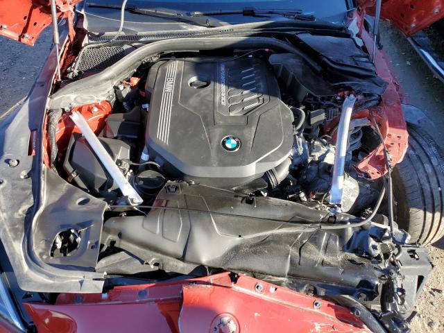 WBAHF9C03NWX94236 - 2022 BMW Z4 M40I RED photo 11