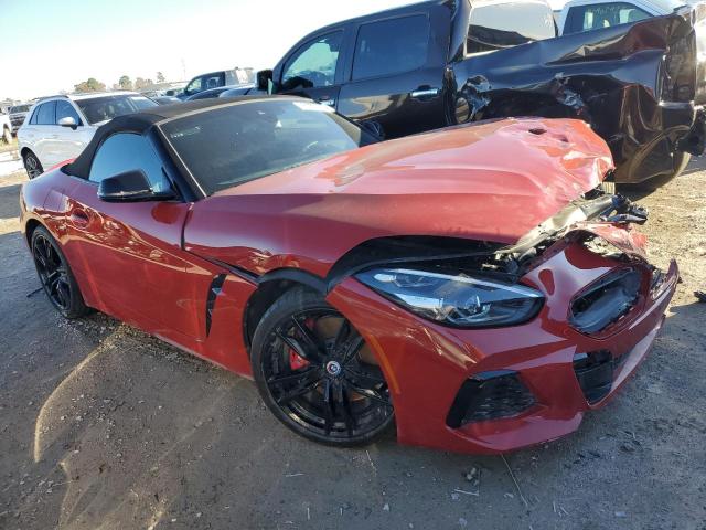 WBAHF9C03NWX94236 - 2022 BMW Z4 M40I RED photo 4