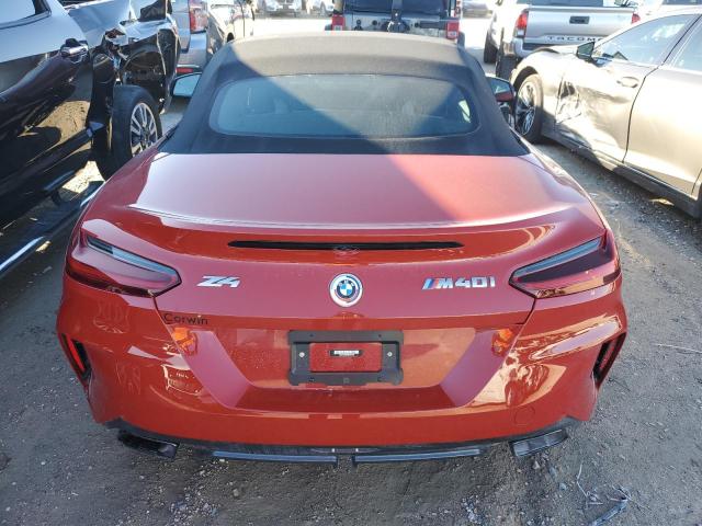 WBAHF9C03NWX94236 - 2022 BMW Z4 M40I RED photo 6