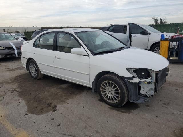 2HGES26725H555939 - 2005 HONDA CIVIC EX WHITE photo 4