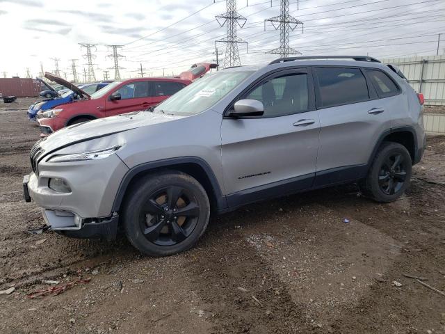 1C4PJMCS1FW750075 - 2015 JEEP CHEROKEE LATITUDE GRAY photo 1