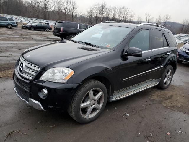 4JGBB7CB6BA705256 - 2011 MERCEDES-BENZ ML 550 4MATIC BLACK photo 1