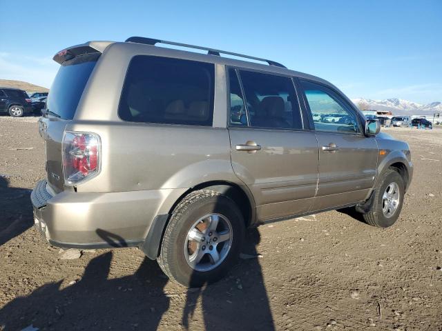 2HKYF18606H549189 - 2006 HONDA PILOT EX BROWN photo 3