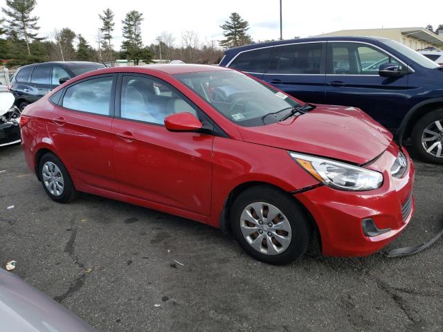 KMHCT4AE5GU111924 - 2016 HYUNDAI ACCENT SE RED photo 4