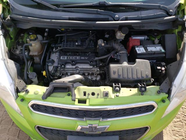 KL8CD6S9XFC709356 - 2015 CHEVROLET SPARK 1LT GREEN photo 11