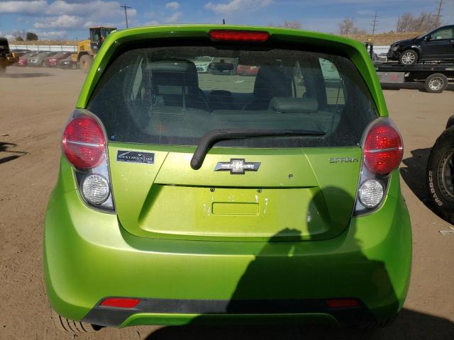 KL8CD6S9XFC709356 - 2015 CHEVROLET SPARK 1LT GREEN photo 6