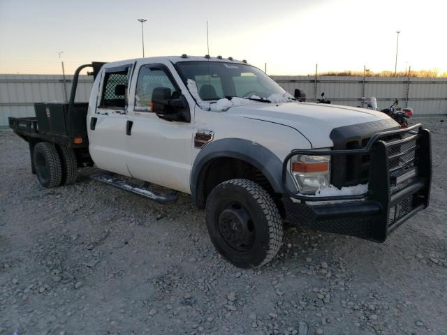 1FDAW5HR8AEB01516 - 2010 FORD F550 SUPER DUTY WHITE photo 1