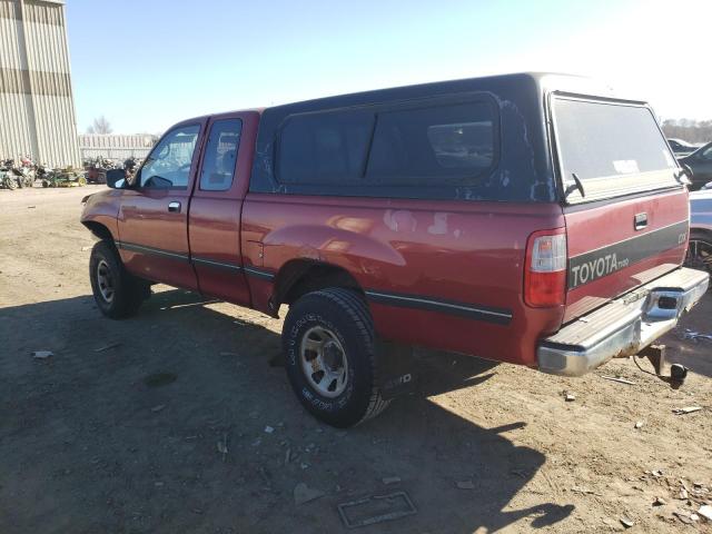 JT4VD22E4S0014095 - 1995 TOYOTA T100 XTRACAB DX RED photo 2