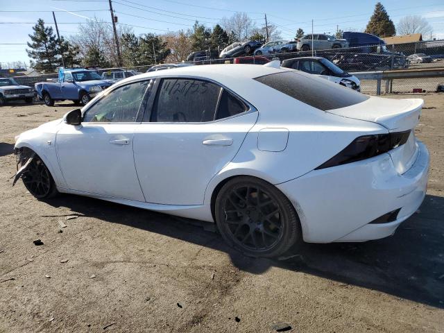 JTHCE1D28E5001499 - 2014 LEXUS IS 350 WHITE photo 2