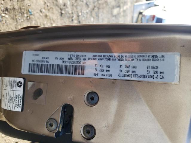 1P3ES46C21D143549 - 2001 PLYMOUTH NEON BASE 金色 照片 13