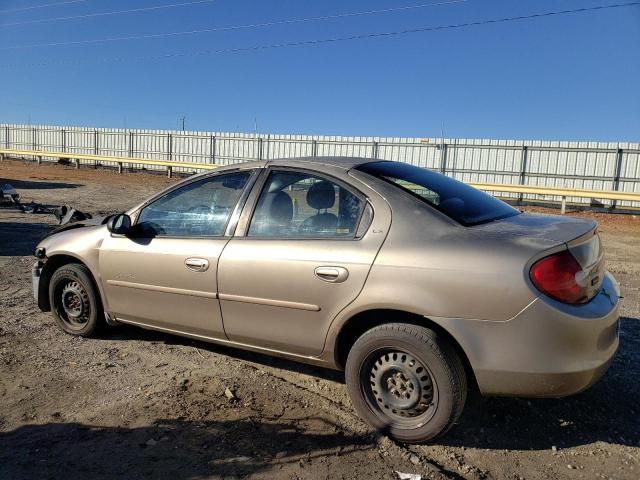 1P3ES46C21D143549 - 2001 PLYMOUTH NEON BASE 金色 照片 2