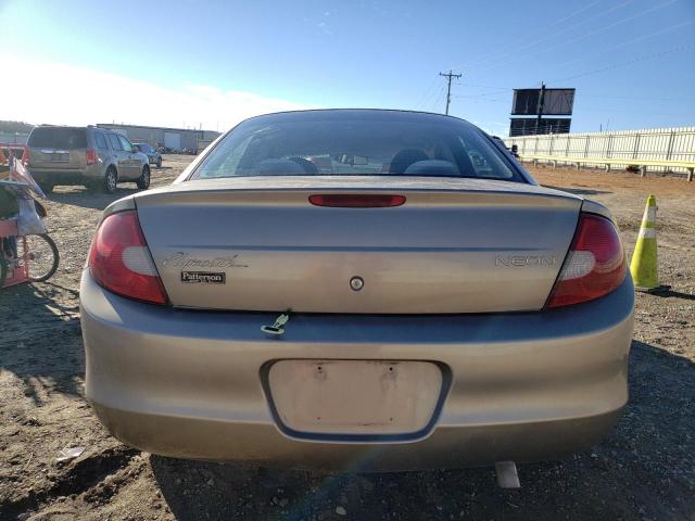 1P3ES46C21D143549 - 2001 PLYMOUTH NEON BASE 金色 照片 6