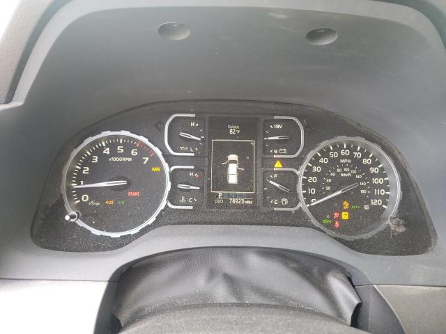 5TFUY5F11MX990239 - 2021 TOYOTA TUNDRA DOUBLE CAB SR/SR5 CHARCOAL photo 9