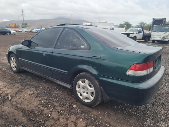 1HGEJ8246YL046140 - 2000 HONDA CIVIC EX GREEN photo 2