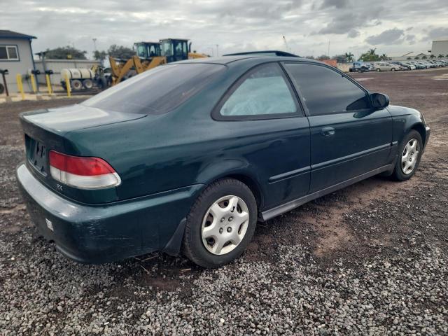 1HGEJ8246YL046140 - 2000 HONDA CIVIC EX GREEN photo 3