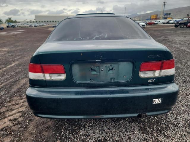 1HGEJ8246YL046140 - 2000 HONDA CIVIC EX GREEN photo 6