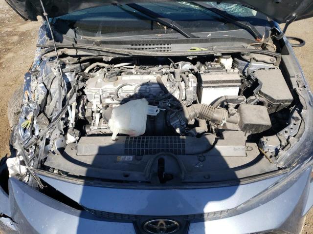 5YFEPMAE8MP170136 - 2021 TOYOTA COROLLA LE BLUE photo 11