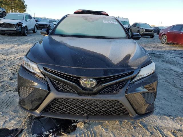 4T1B11HK7KU205064 - 2019 TOYOTA CAMRY L BLACK photo 5