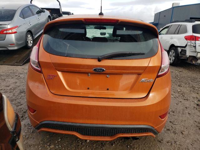 3FADP4GX4HM122883 - 2017 FORD FIESTA ST ORANGE photo 6