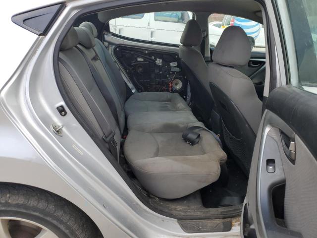 KMHDH4AE7DU497571 - 2013 HYUNDAI ELANTRA GLS SILVER photo 10