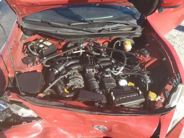 JF1ZNAA12D2711561 - 2013 TOYOTA SCION FR-S წითელი ფოტო 11