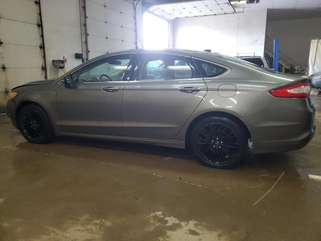 3FA6P0HD7ER364779 - 2014 FORD FUSION SE GRAY photo 2