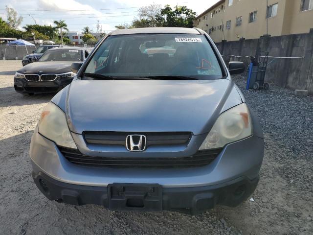 5J6RE48349L045009 - 2009 HONDA CR-V LX SILVER photo 5