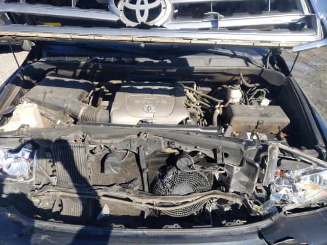 5TDYY5G16AS022610 - 2010 TOYOTA SEQUOIA PLATINUM BLACK photo 12