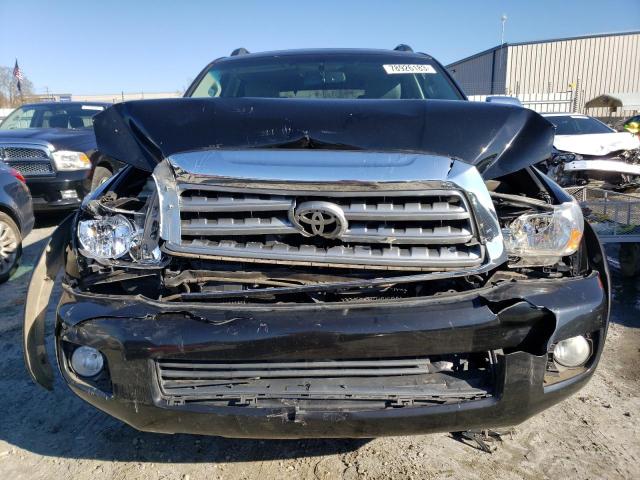 5TDYY5G16AS022610 - 2010 TOYOTA SEQUOIA PLATINUM BLACK photo 5