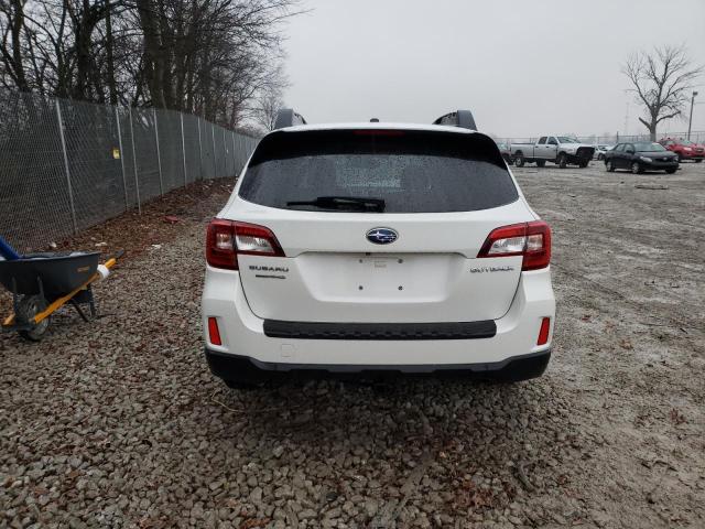 4S4BSBNC2F3267452 - 2015 SUBARU OUTBACK 2.5I LIMITED WHITE photo 6