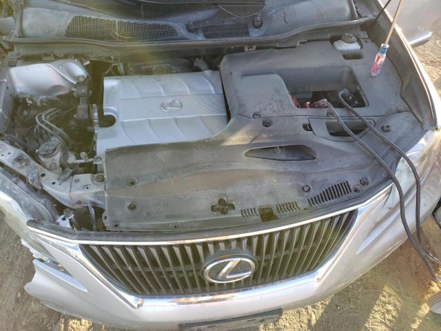 JTJZK1BA2B2411286 - 2011 LEXUS RX 350 SILVER photo 12