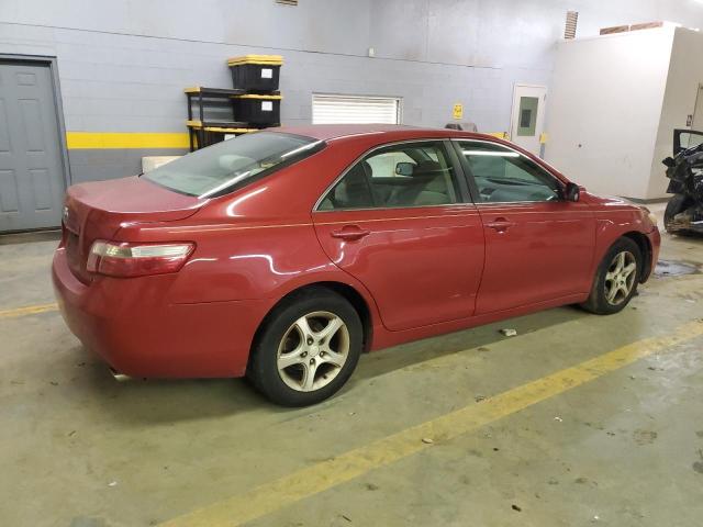 4T1BK46K87U030932 - 2007 TOYOTA CAMRY LE RED photo 3