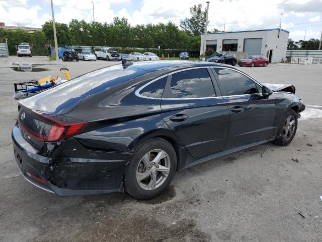 5NPEG4JA8MH077398 - 2021 HYUNDAI SONATA SE BLACK photo 3