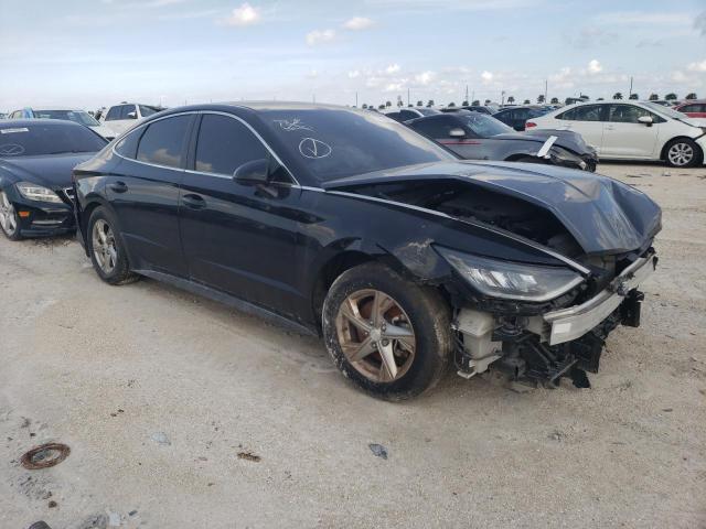 5NPEG4JA8MH077398 - 2021 HYUNDAI SONATA SE BLACK photo 4