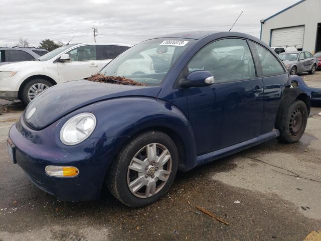 3VWBK21CX4M401692 - 2004 VOLKSWAGEN NEW BEETLE GL 蓝色 照片 1
