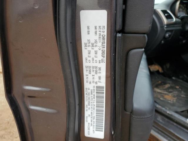 1C4RJFJM0EC395800 - 2014 JEEP GRAND CHER SUMMIT შავი ფოტო 13